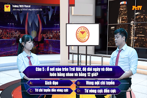 QUÁN QUÂN PASCAL THÁNG 11 – THIÊN HƯƠNG 6D, CẨM ANH 7C