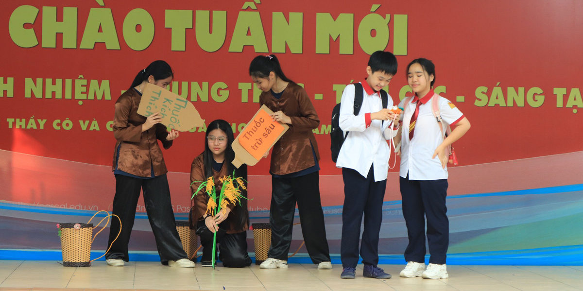 📹 SINH HOẠT THEO CHỦ ĐỀ "CHUNG TAY GIẢM THIỂU BIẾN ĐỔI KHÍ HẬU" - LỚP ...