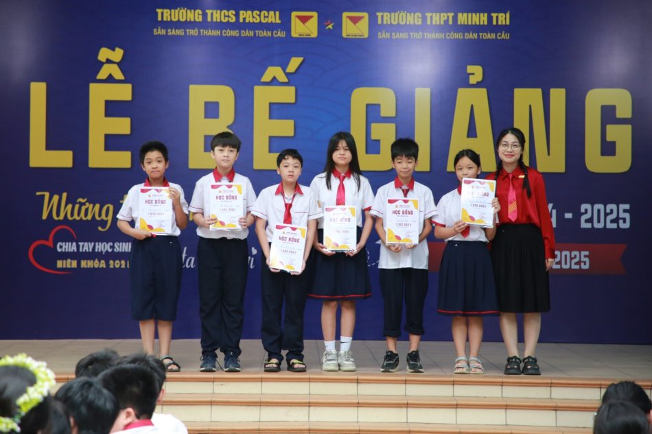 HỌC BỔNG PASCAL – HỌC KÌ 2, NĂM HỌC 2024 – 2025