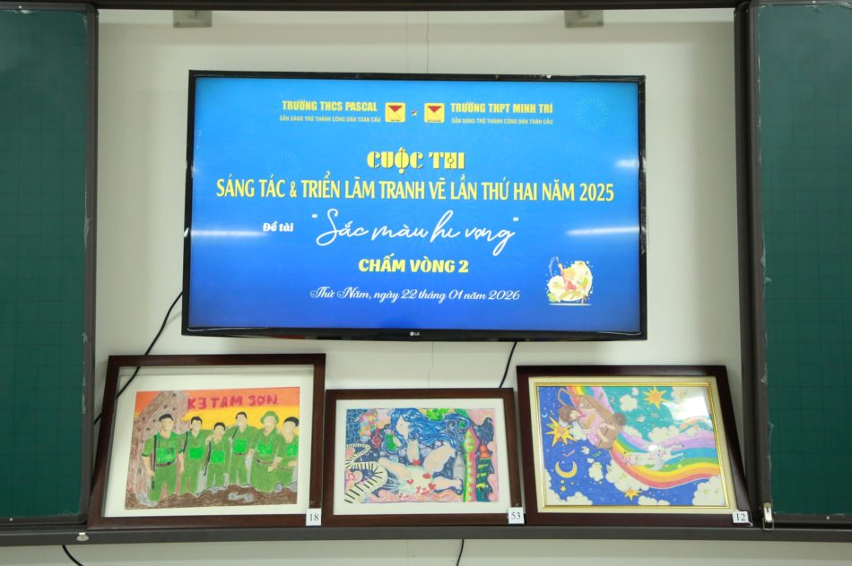 CHẤM TRANH VÒNG 2 – CUỘC THI VẼ TRANH LẦN 2 NĂM 2025