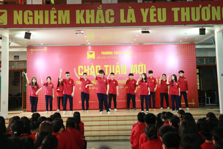 CHÀO TUẦN MỚI 30/3: TRƯỜNG THCS PASCAL TUYÊN DƯƠNG HỌC SINH TIÊU BIỂU THÁNG 3